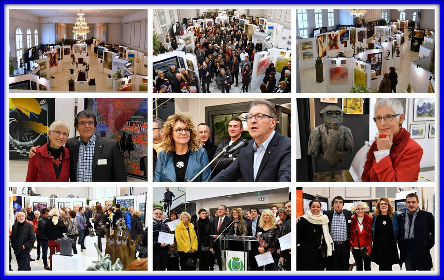 SALON BEAUX-ARTS THIONVILLE 9 NOVEMBRE 2019 (EXPO N°81)